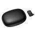 HOCO L19 Wireless Microphones, Receiver Type-C with Lightning Adapter for iPhone and Android, Graceful Dual Mic Lavalier Wireless Microphone - Black